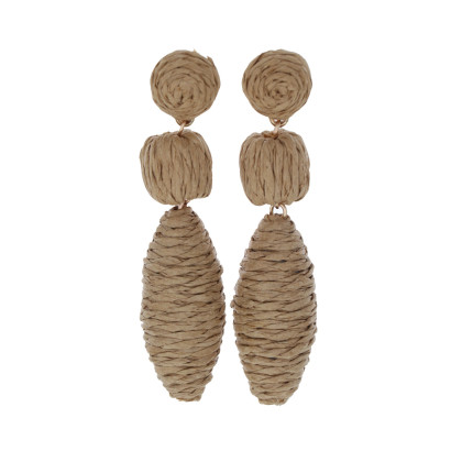 EARRINGS GEOMETRIC SHAPE PENDANT