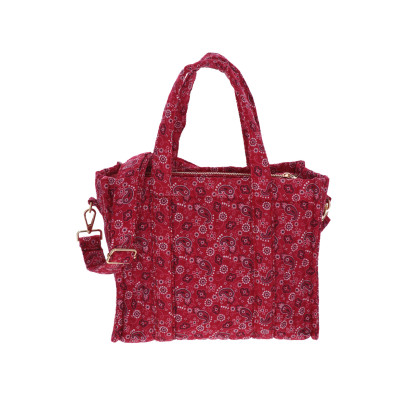 SAC A MAIN MATELASSÉ AVEC IMPRIMÉ PAISLEY