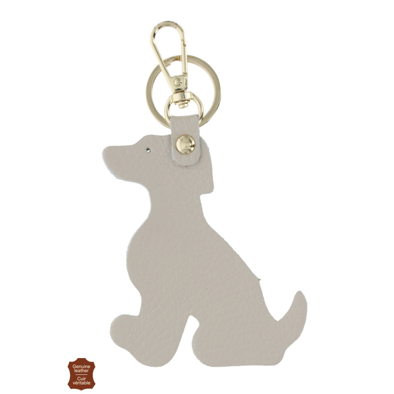 SLEUTELHANGER MET HOND VORM IN LEDER