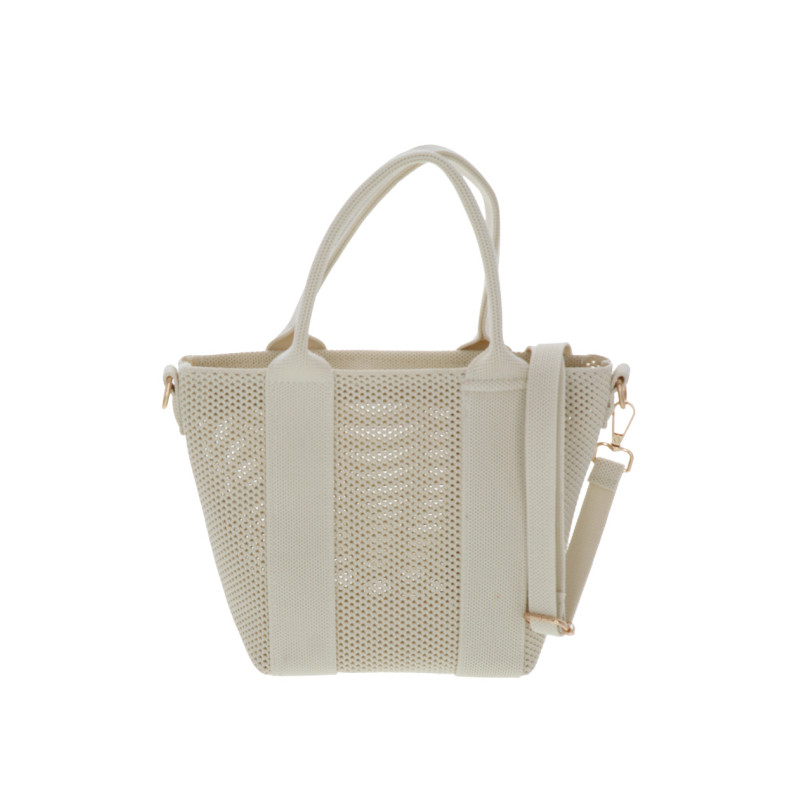 SAC A MAIN  AVEC COTE DE MAILLE DE COULEUR UNIE