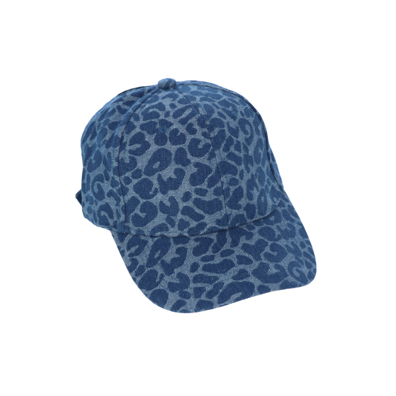 CASQUETTE EN JEANS AVEC IMPRIMÉ ANIMAL