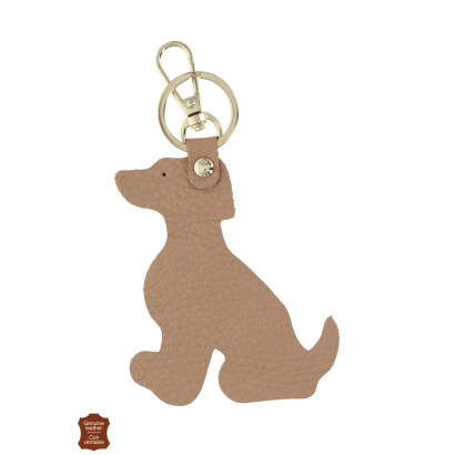 SLEUTELHANGER MET HOND VORM IN LEDER