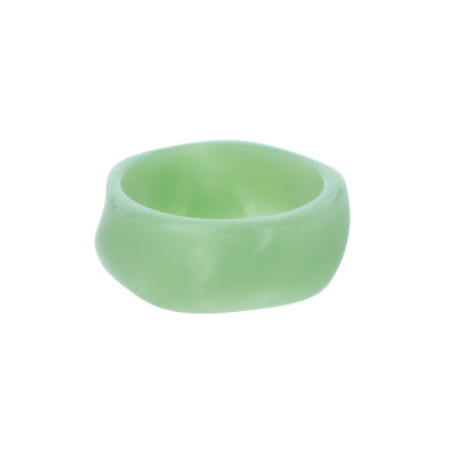 STRAKKE ARMBAND ASYMMETR. IN HARS, IN EFFEN KLEUR