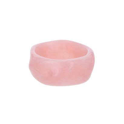 STRAKKE ARMBAND ASYMMETR. IN HARS, IN EFFEN KLEUR