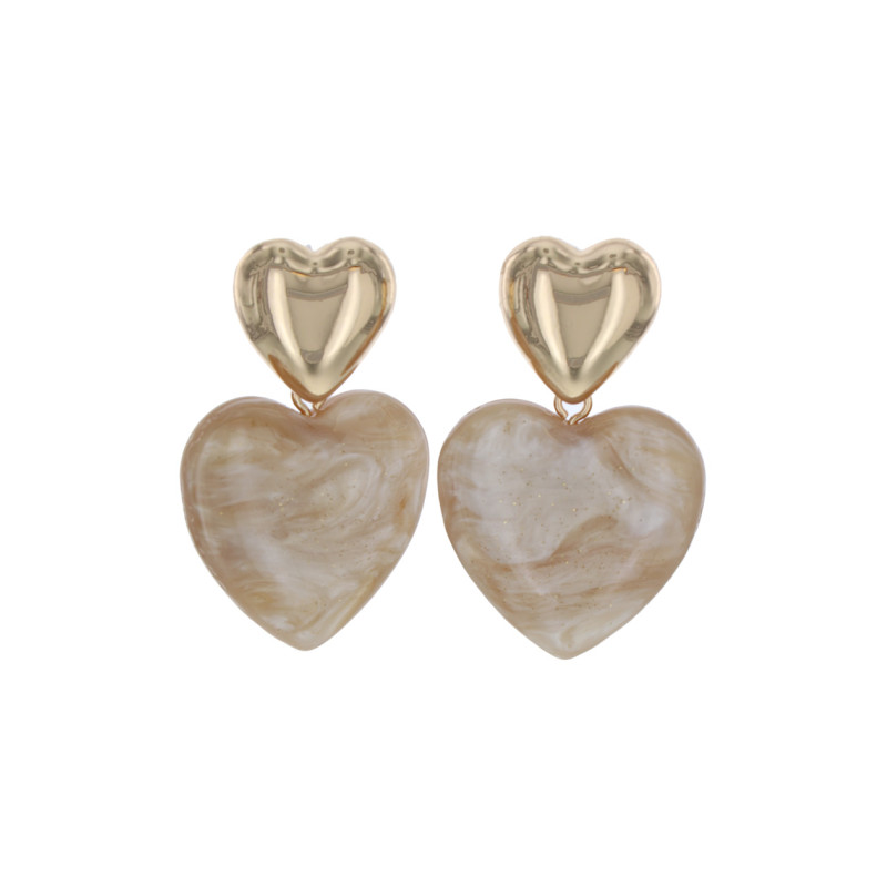 EARRINGS HEART SHAPE