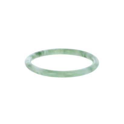 BRACELET RIGIDE EN RÉSINE DE COULEUR UNIE