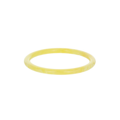 BRACELET RIGIDE EN RÉSINE DE COULEUR UNIE