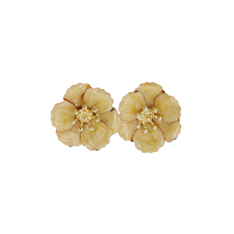 EARRINGS FLOWER SHAPE