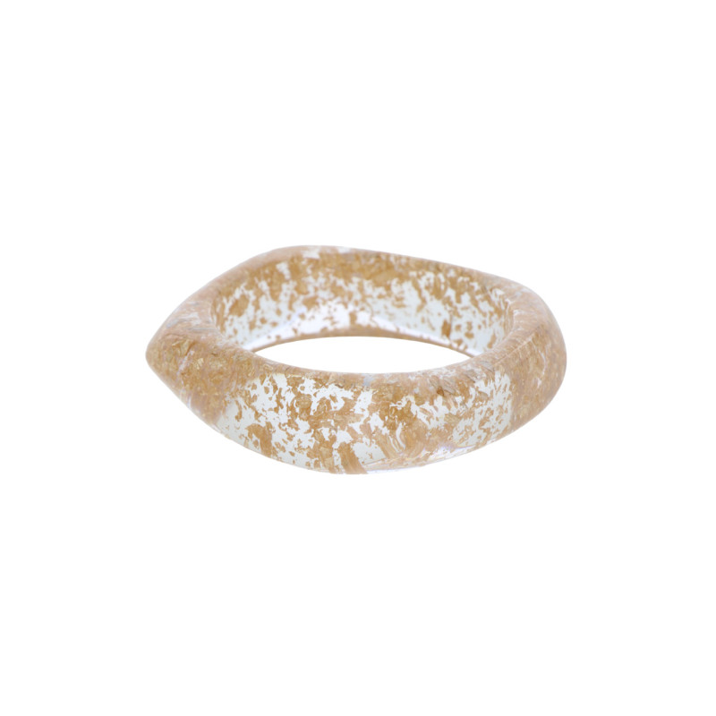 STRAKKE ARMBAND IN HARS IN EFFEN KLEUR