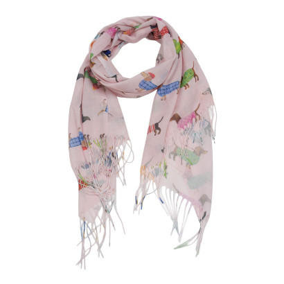 FOULARD AVEC IMPRIMÉ CHIENS