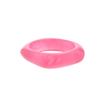STRAKKE ARMBAND IN HARS IN EFFEN KLEUR