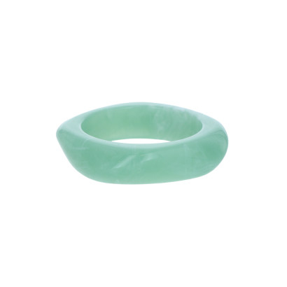 STRAKKE ARMBAND IN HARS IN EFFEN KLEUR