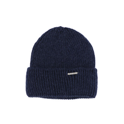 BONNET TRICOTÉ AVEC REVERS