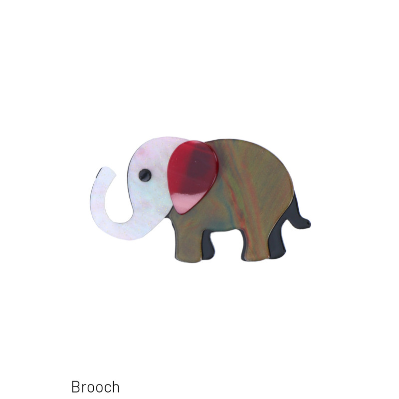BROCHE AVEC FORME ANIMAL EN RSINE