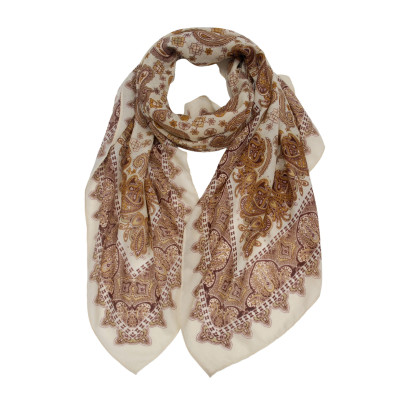 FOULARD AVEC MOTIF À ARABESQUES