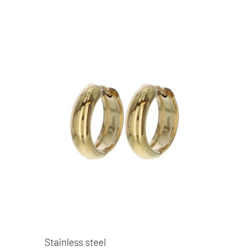 BOUCLES D'OREILLES EN ACIER