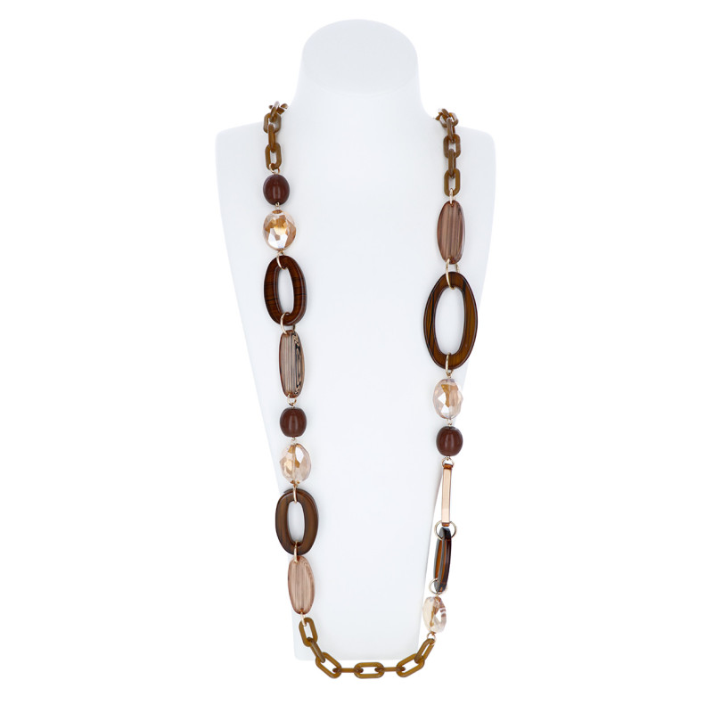 KETTING HARSLINK EN RONDE METAAL HANGER