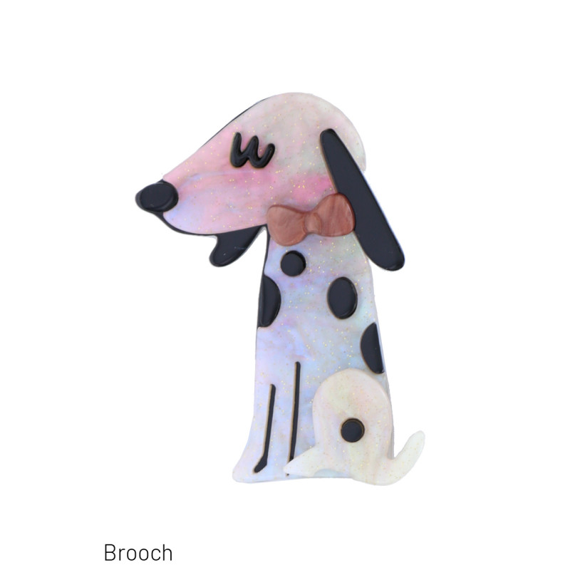 BROCHE EN FORME DE CHIEN AVEC POIDS