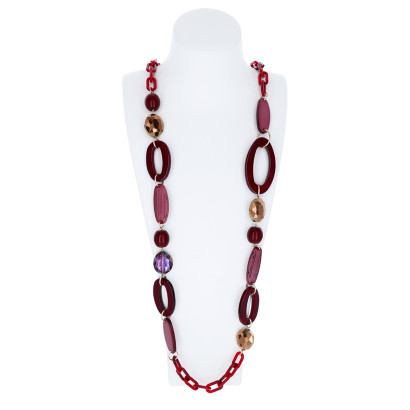 KETTING HARSLINK EN RONDE METAAL HANGER