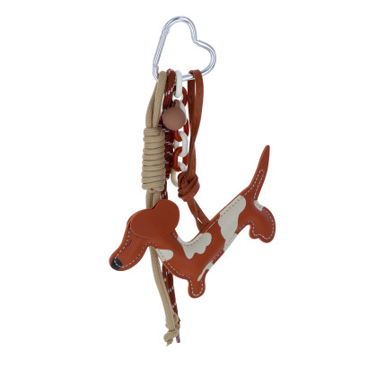 SLEUTELHANGER MET HOND VORM IN LEDER