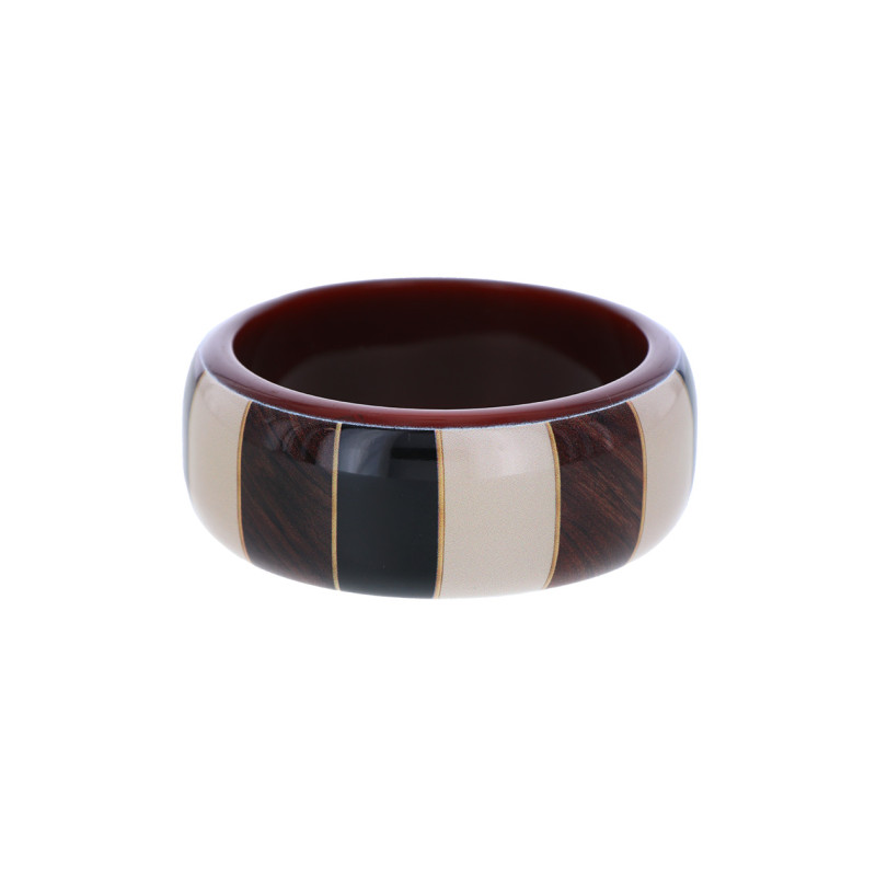 RIGID BRACELET WITH STRIPES