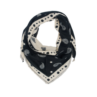 FOULARD TRIANGULAIRE AVEC MOTIF PAISLEY