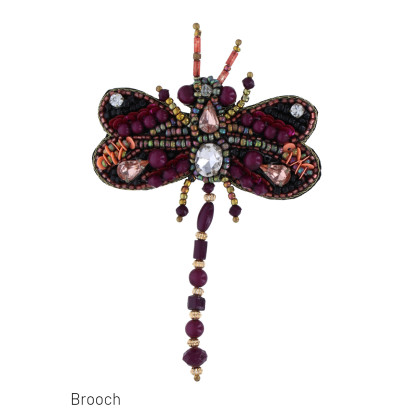 BROOCH WITH DRAGONFLY