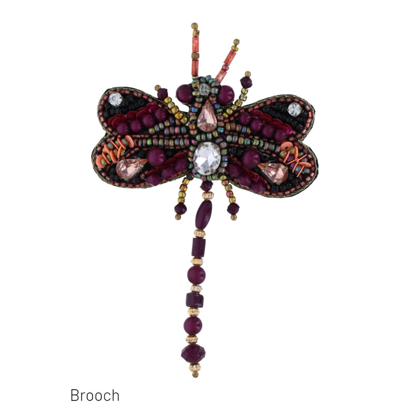 BROCHE MET LIBEL