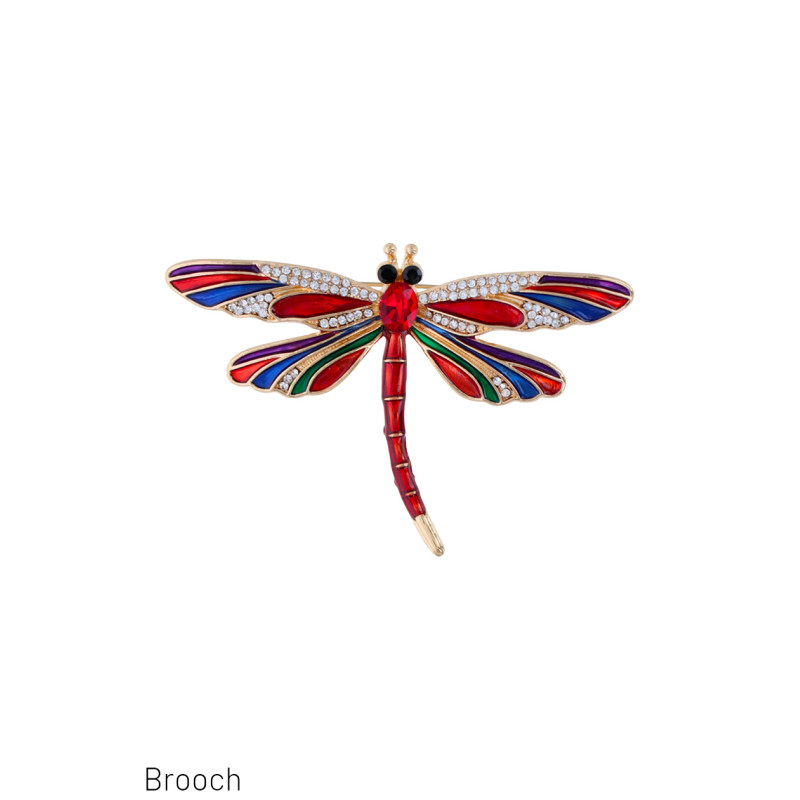 BROCHE EN FORME DE PAPILLON EFFET ACRYLIC
