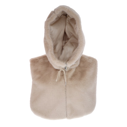 FAKE FUR BALACLAVA WITH ZIP
