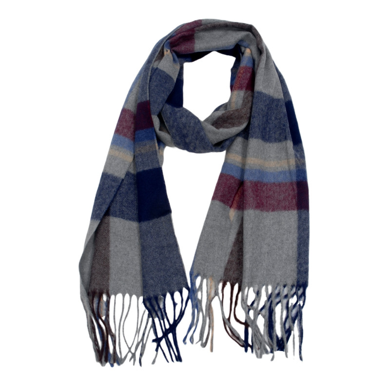 CHARPE POUR HOMME LIGN ET FRANGES