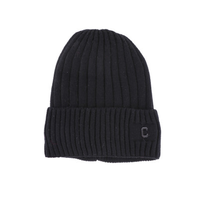 GORRO DE PUNTO POR HOMBRE CON VUELTA Y RAYAS