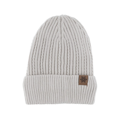 GORRO DE PUNTO POR HOMBRE CON VUELTA Y RAYAS