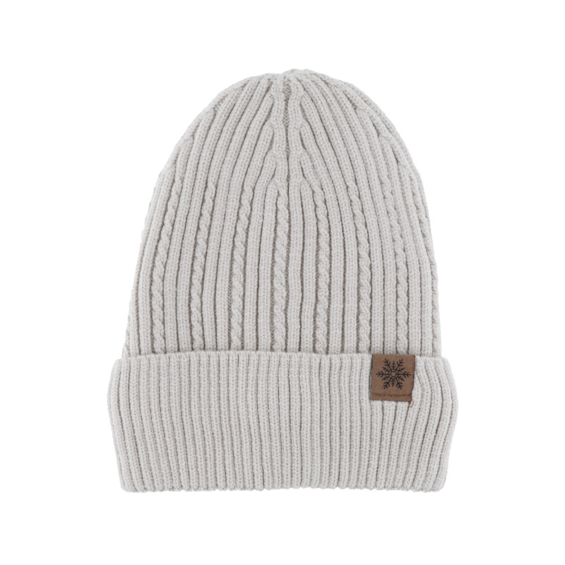 GORRO DE PUNTO POR HOMBRE CON VUELTA Y RAYAS