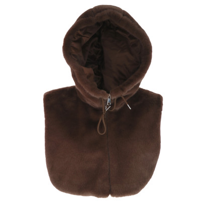 FAKE FUR BALACLAVA WITH ZIP