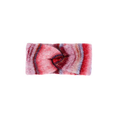 BANDEAU TRICOTE DE COULEUR DEGRADE ET LIGNÉS