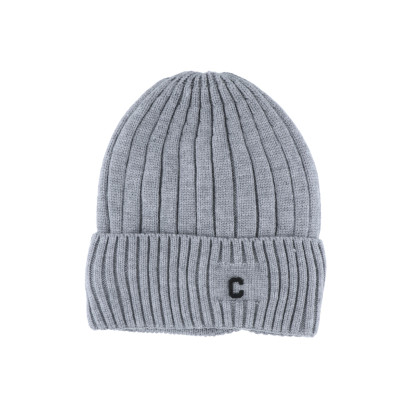 GORRO DE PUNTO POR HOMBRE CON VUELTA Y RAYAS