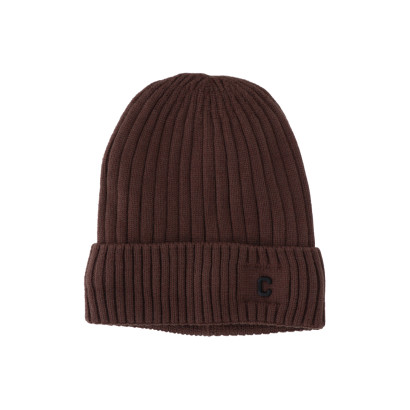 GORRO DE PUNTO POR HOMBRE CON VUELTA Y RAYAS