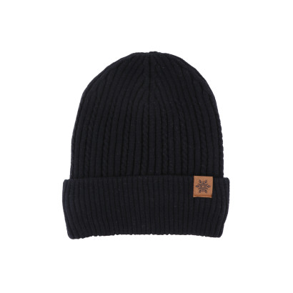 GORRO DE PUNTO POR HOMBRE CON VUELTA Y RAYAS