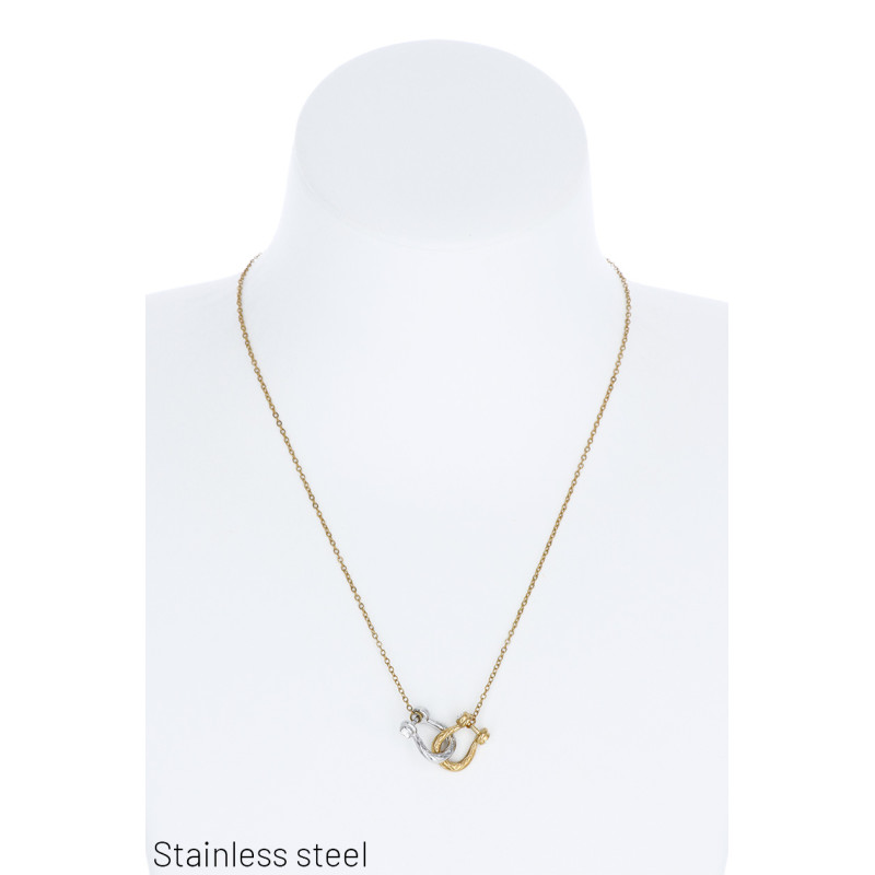 CHAIN NECKLACE ST. STL HORSESHOE