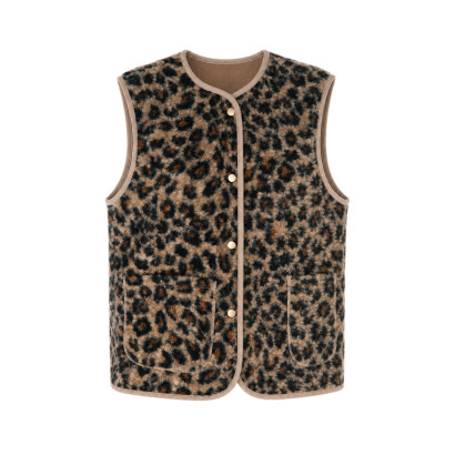VESTE SANS MANCHE FAUSSE FOUR.