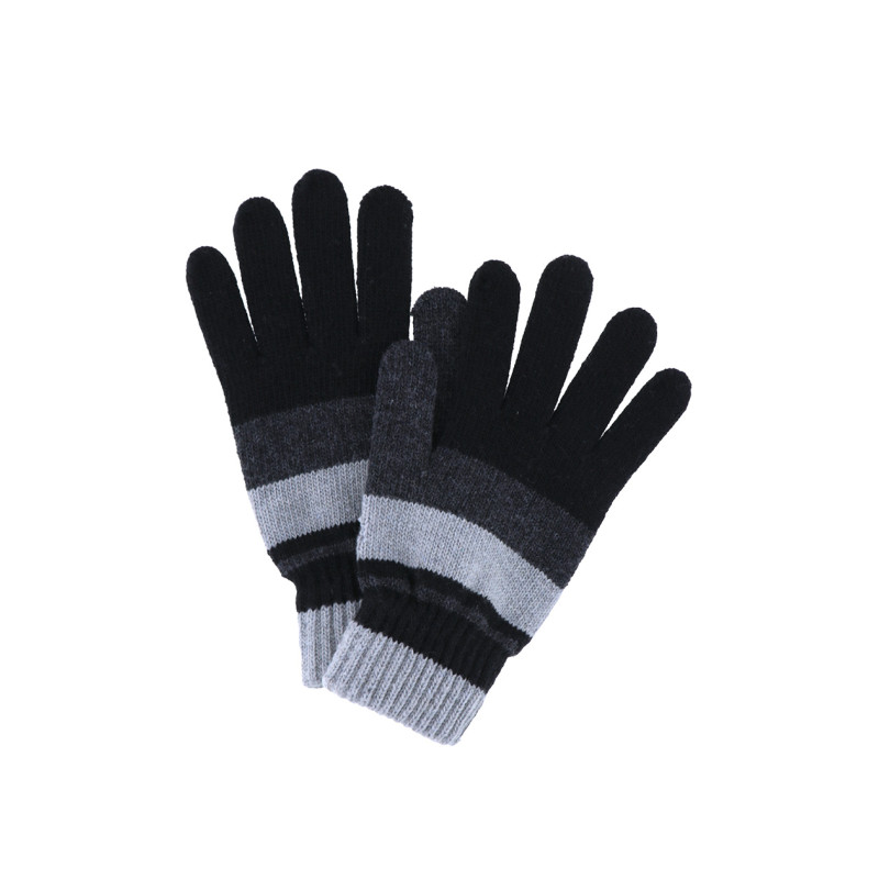 GANT TRICOTE AVEC RAYURES