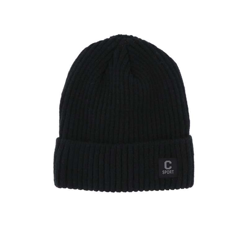 BONNET TRICOT AVEC REVERS
