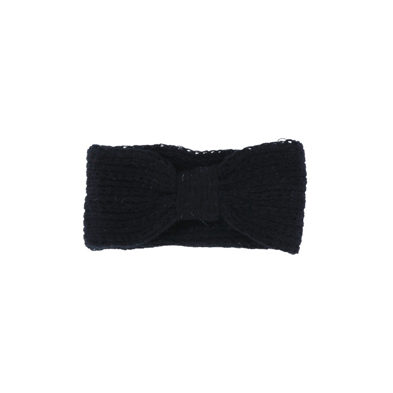 BANDEAU TRICOTE DE COULEUR UNI AVEC NOEUD