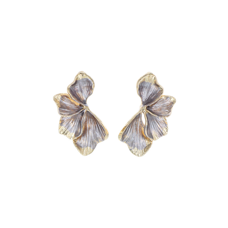EARRINGS FLOWER SHAPE