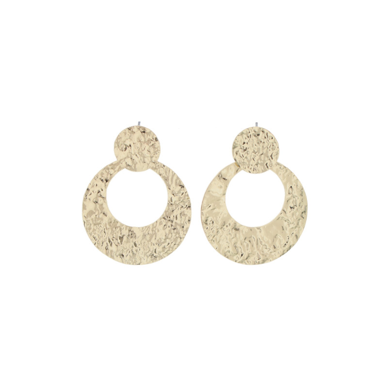 EARRINGS HALF MOON SHAPE