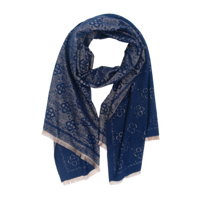 FOULARD TISSÉ, MOTIF GÉOMÉTRIQUE