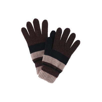 GANT TRICOTE AVEC RAYURES