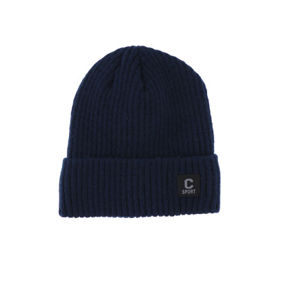 BONNET TRICOTÉ AVEC REVERS