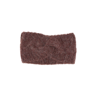 BANDEAU TRICOTE DE COULEUR UNI ET ENTORTILLÉ